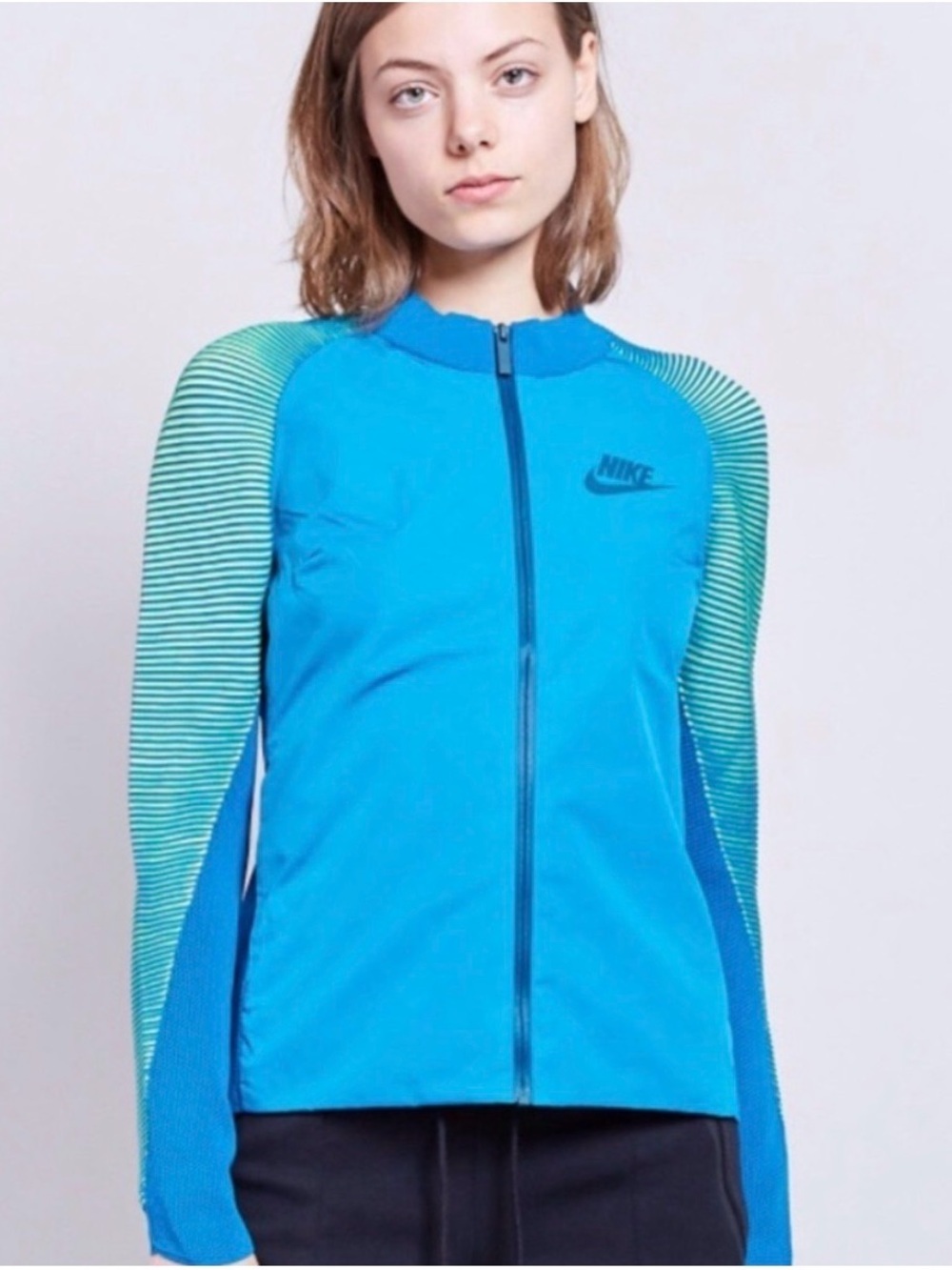 Nike Dynamic Reveal Full Zip Jacket Teal Green Abyss Turquoise Blue
